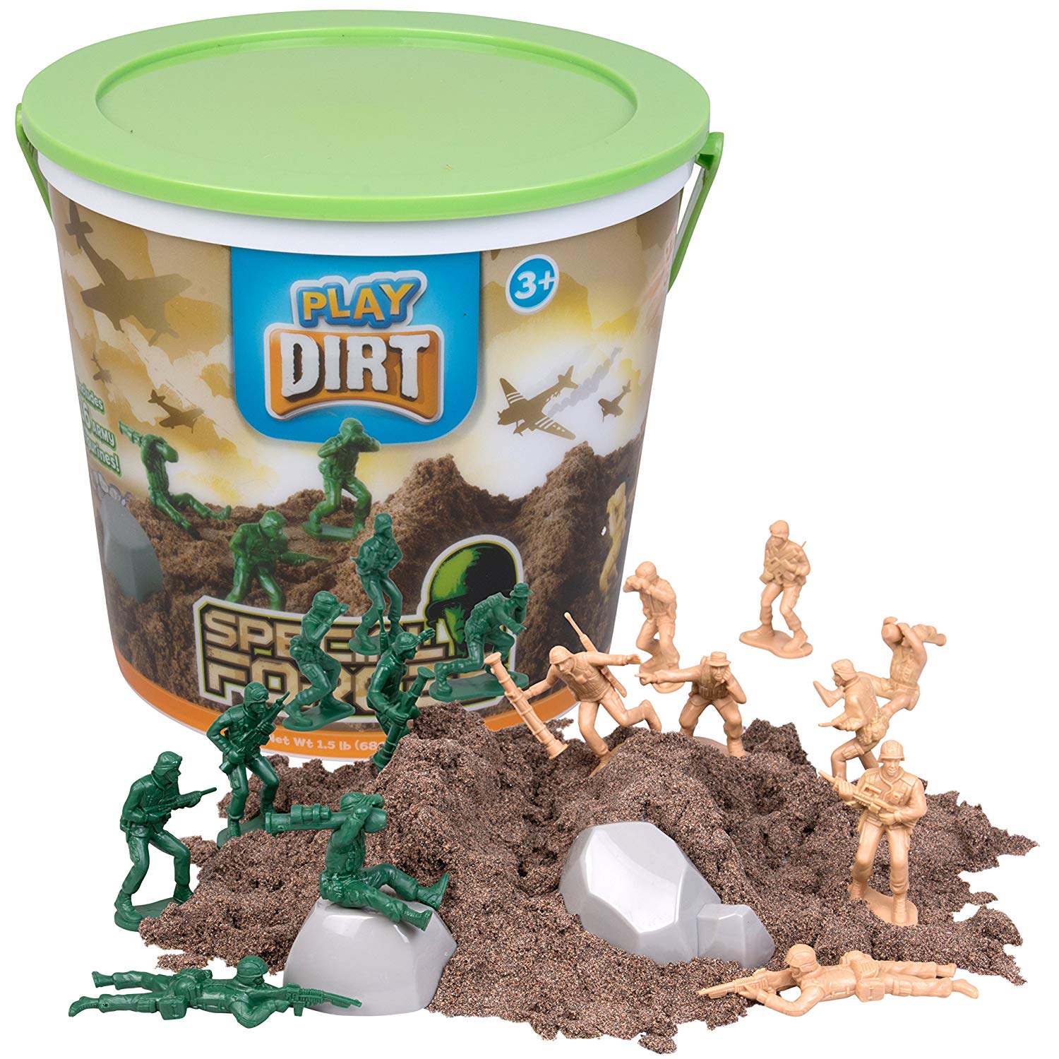 Play Dirt Bucket 3 Pounds