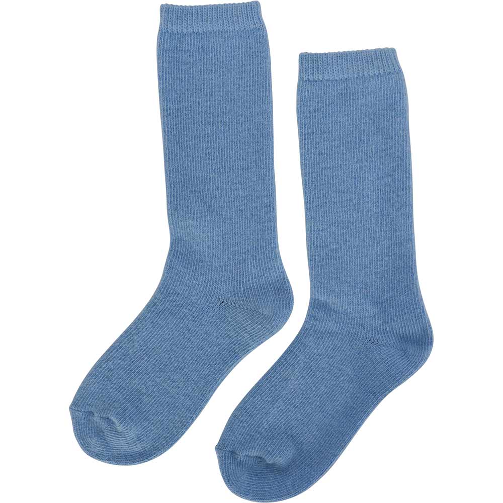 Socks – Cosy Luxe Cashmere Dusty Blue | Maisy & Co